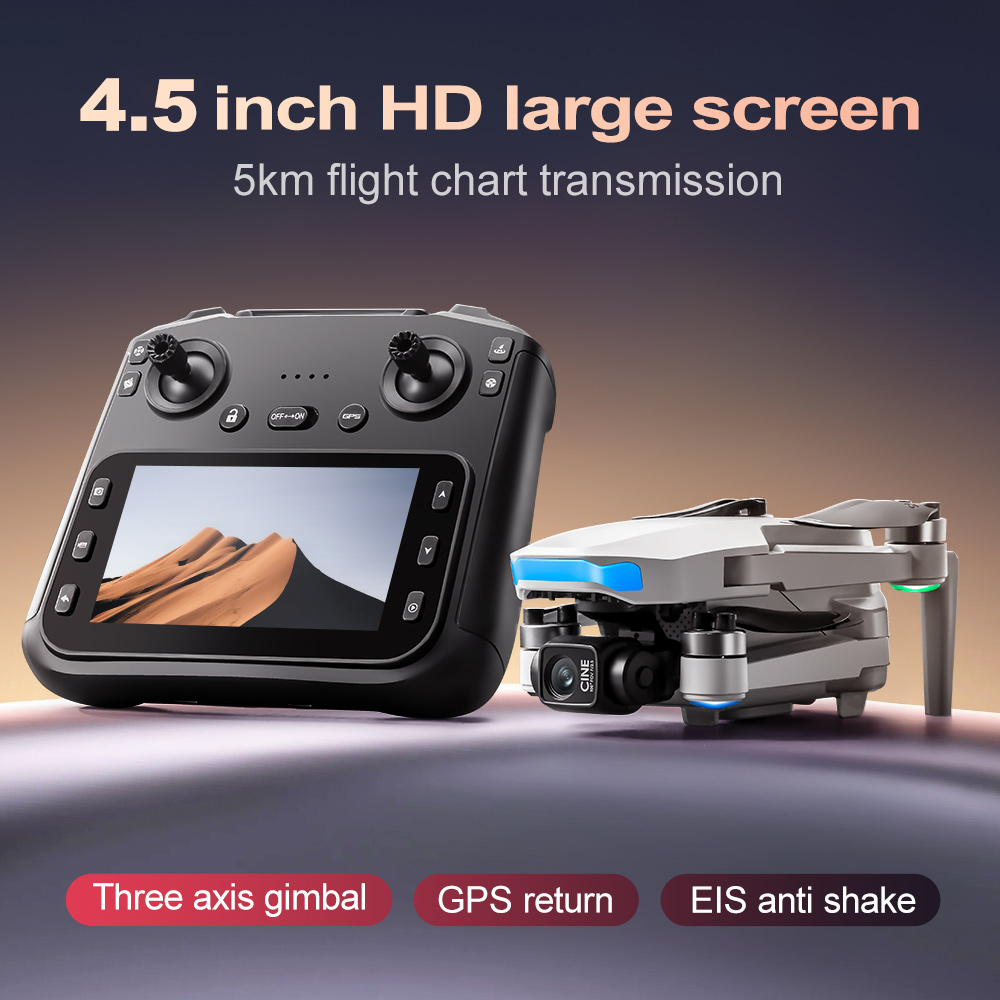 Drone Camera With Gimbal - Professional Quadcopter Drone S-X1 MAX GPS