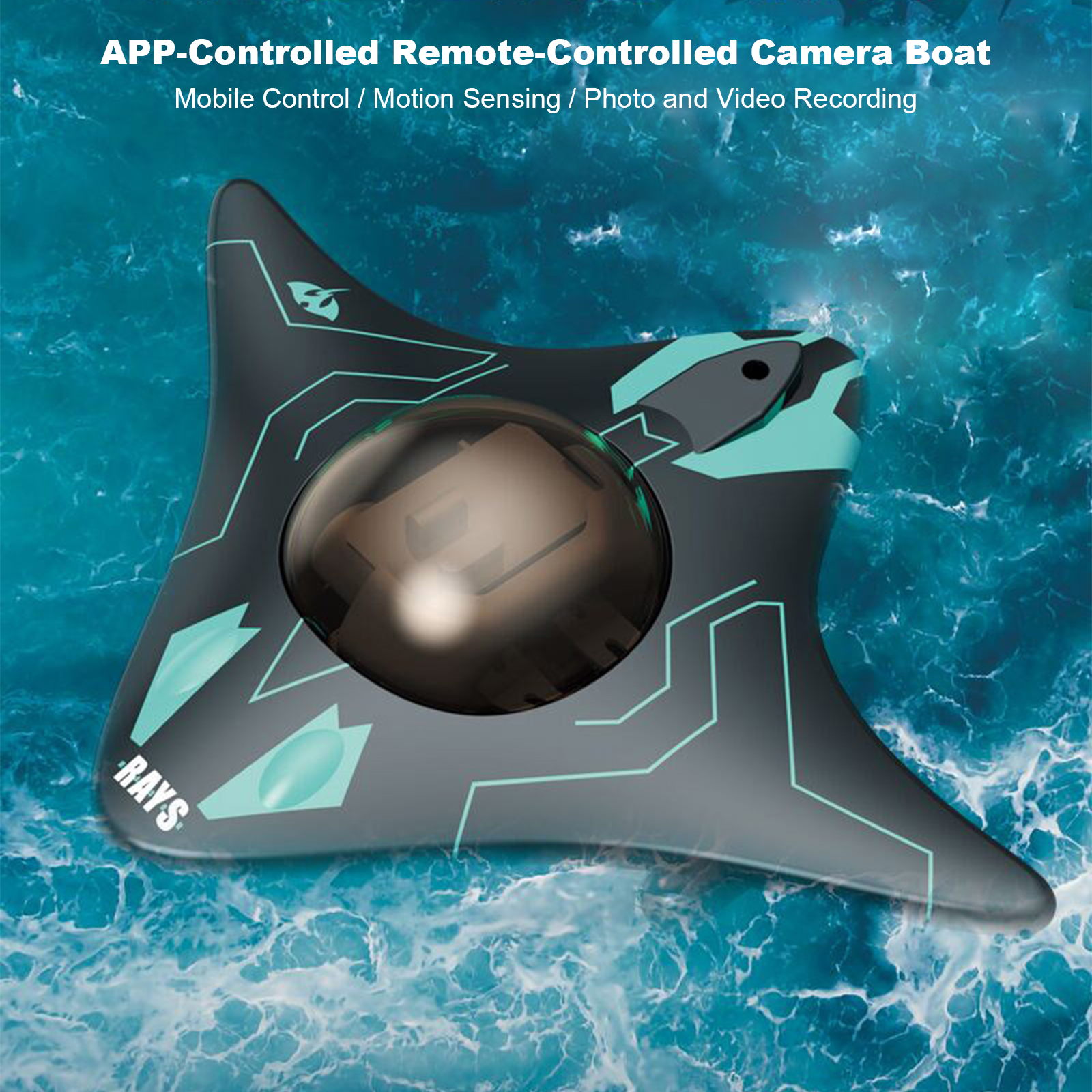 RC Boat with Camera App Contro - Drone Camera Waterproof recensione e prezzo