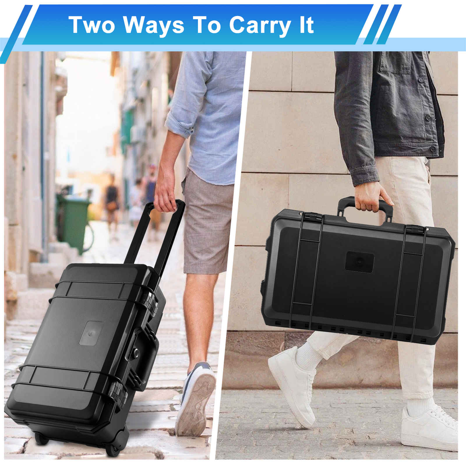 Rolling Camera Case, Portable  - Drone Camera Case recensione e prezzo