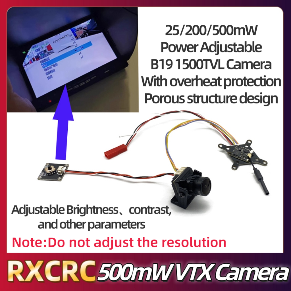 RXCRC FPV 5.8G Module 48CH 500 - Drone Camera Lens recensione e prezzo
