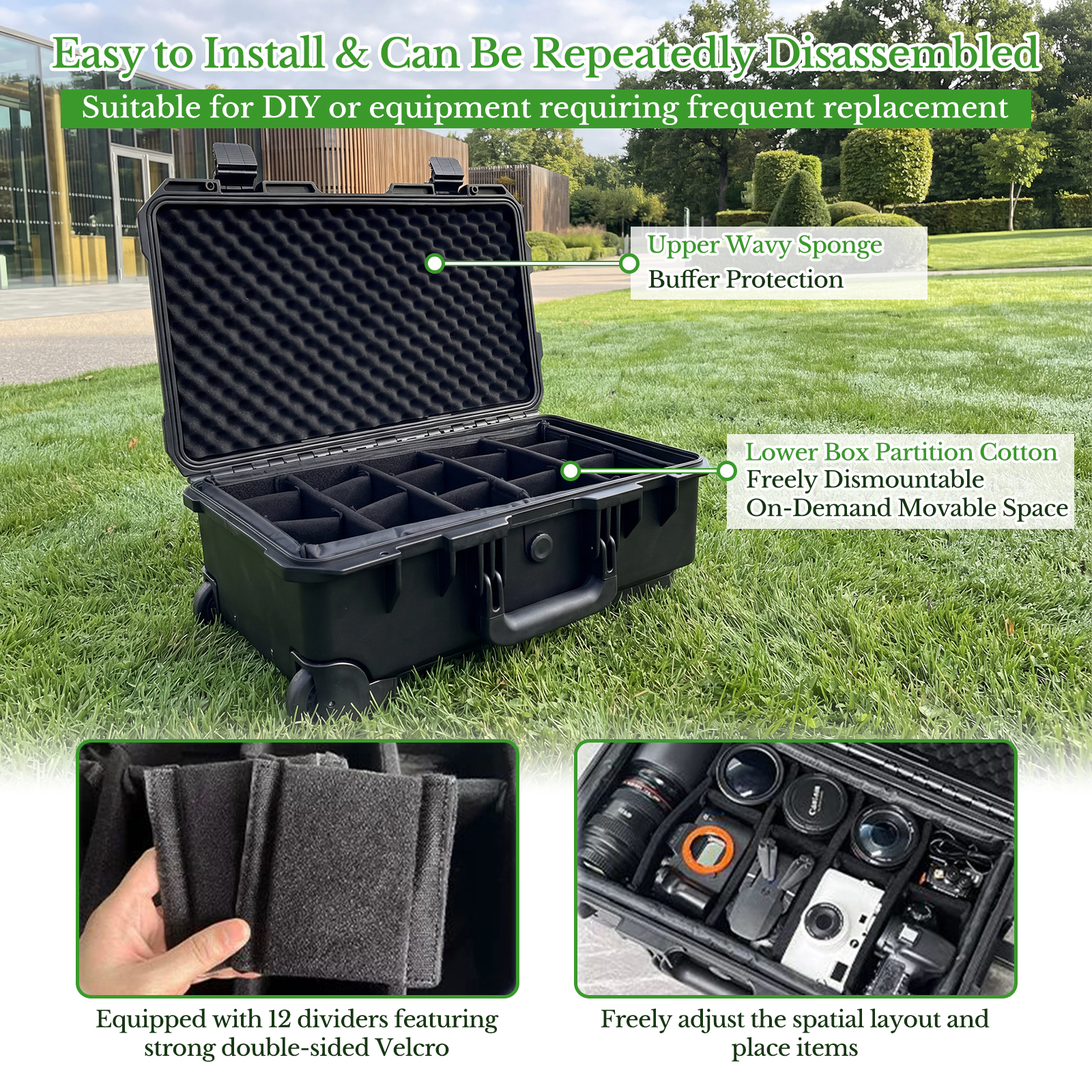 Professional Large Hard Rollin - Drone Camera Professional recensione e prezzo