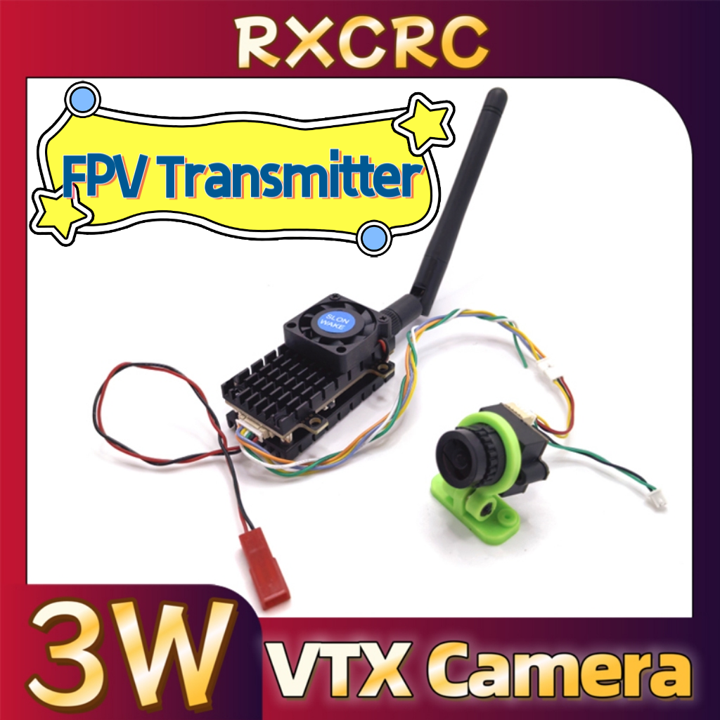 RXCRC 5.8G 3W Video VTX transm - Drone Camera Lens recensione e prezzo