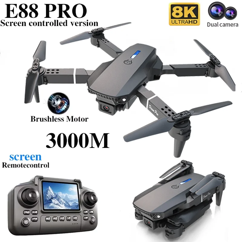 Professional E88 PRO Drone wit - Drone Camera Wide Angle recensione e prezzo