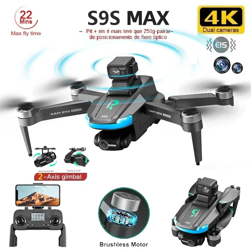 NEW S9S MAX MINI Drone 4K 2-Ax - Drone Camera 4K recensione e prezzo