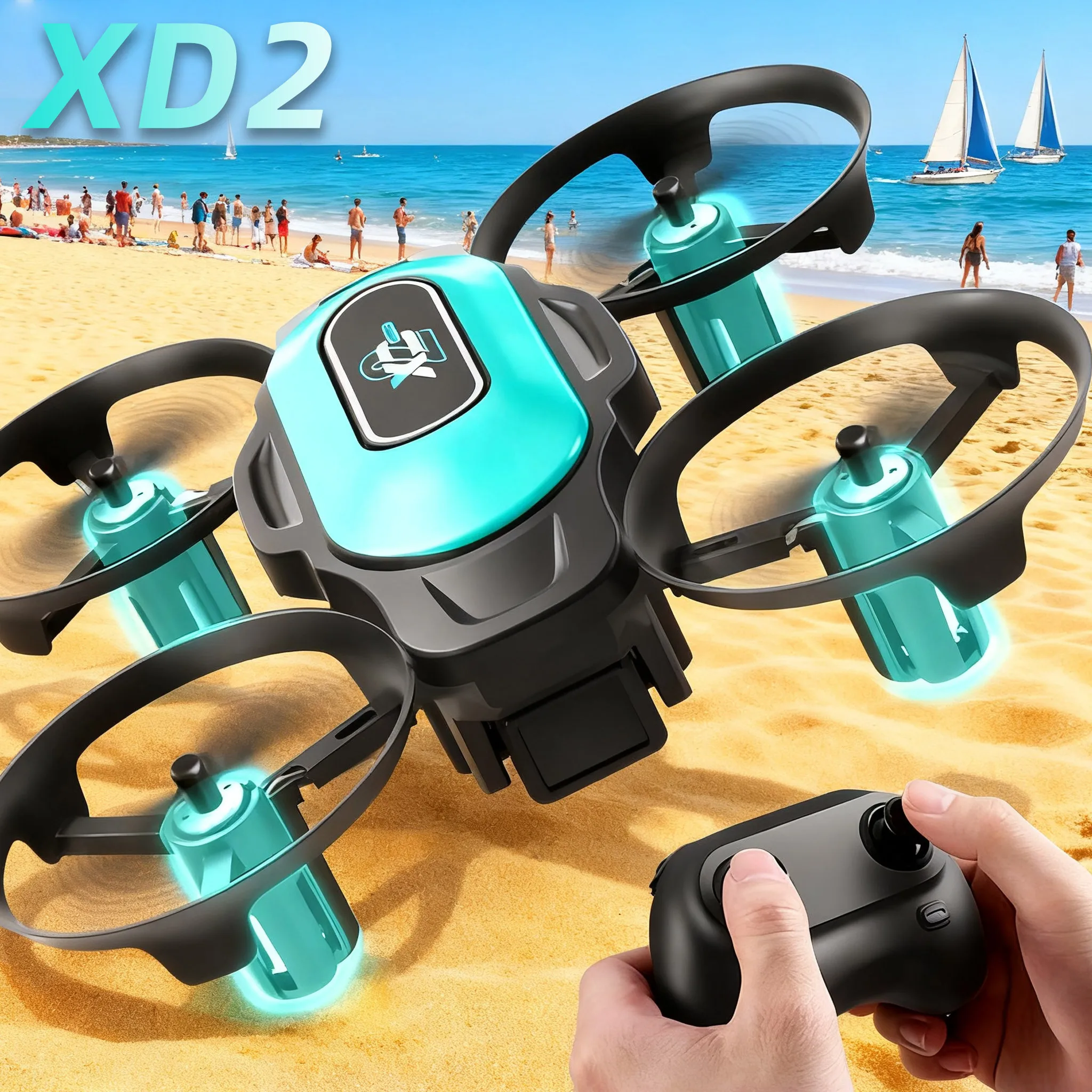 XD2 Mini Drone, 360° Stunt Fli - Drone Camera Mount recensione e prezzo