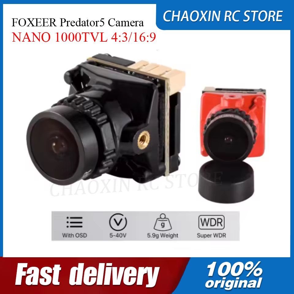 FOXEER Predator5 Camera NANO 1 - Drone Camera Lens recensione e prezzo