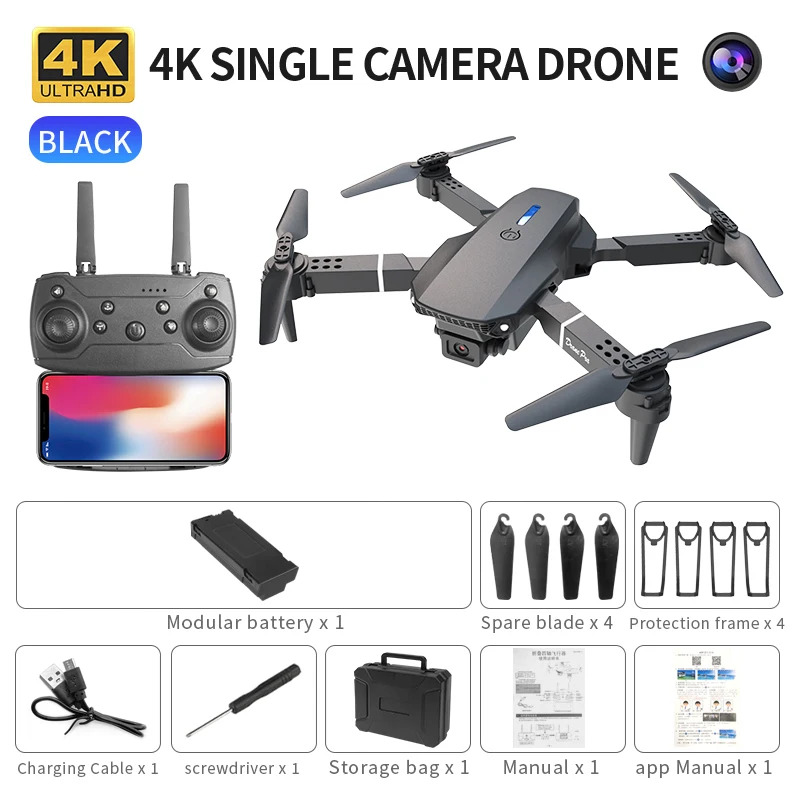 E88 ProIntelligent Folding Dro - Drone Camera 4K recensione e prezzo