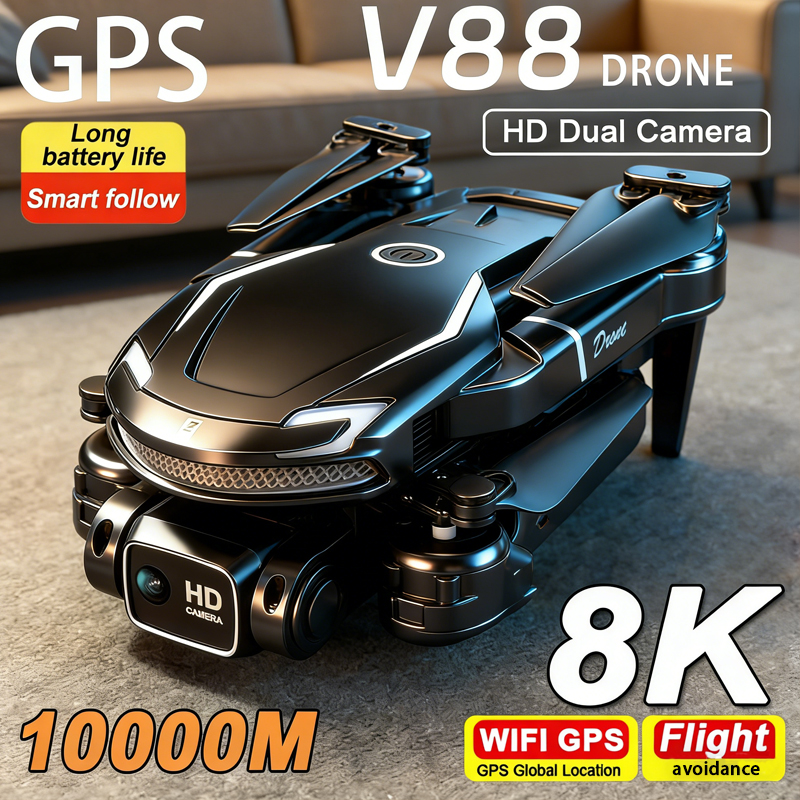 New Drone V88 pro RC Quadcopte - Drone Camera Wide Angle recensione e prezzo