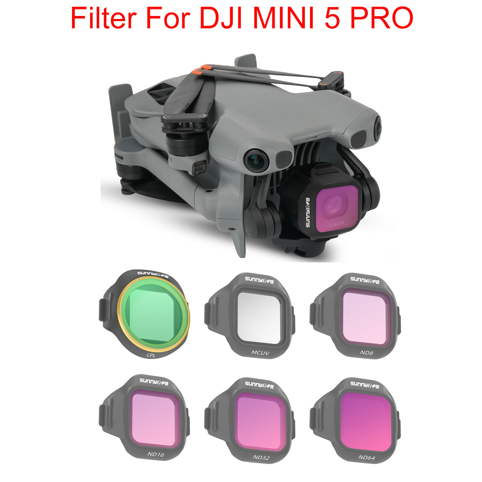 Drone Filter For DJI Mini 5 Pr - Drone Camera Filter recensione e prezzo