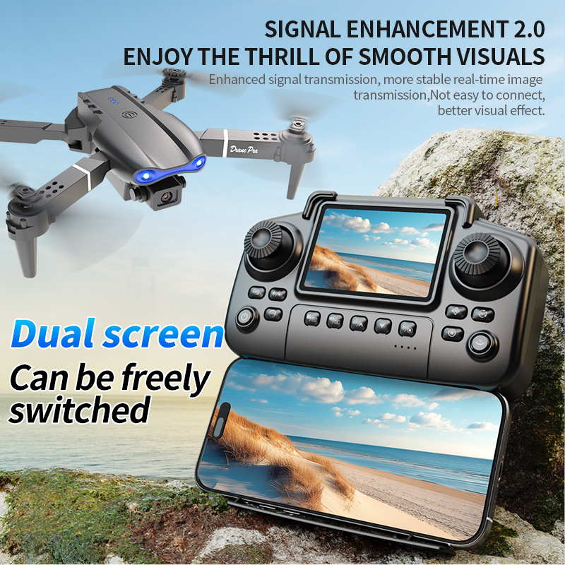 E99 PRO Drone Screen Control A - Drone Camera Professional recensione e prezzo