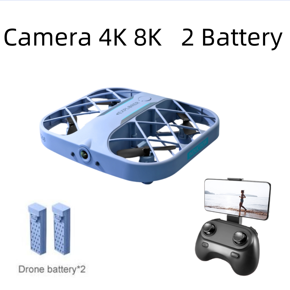 JJRC H107 FPV RC Drone with 2  - Drone Camera 4K recensione e prezzo